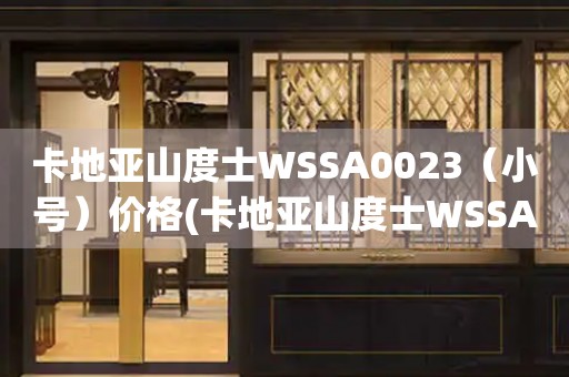 卡地亞山度士WSSA0023（小號）價格(卡地亞山度士WSSA0023（小號）的市場價格是多少)