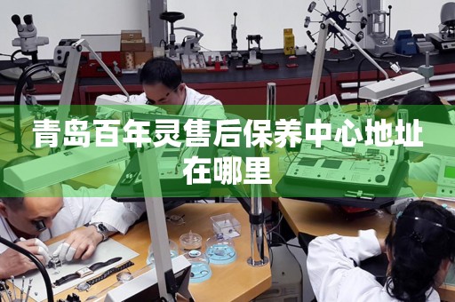 青島百年靈售后保養(yǎng)中心地址在哪里