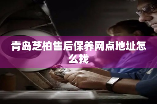 青島芝柏售后保養(yǎng)網點地址怎么找