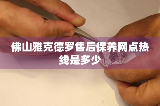 佛山雅克德羅售后保養(yǎng)網(wǎng)點熱線是多少