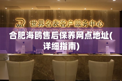 合肥海鷗售后保養(yǎng)網(wǎng)點(diǎn)地址(詳細(xì)指南)