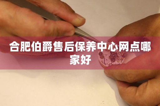 合肥伯爵售后保養(yǎng)中心網(wǎng)點(diǎn)哪家好