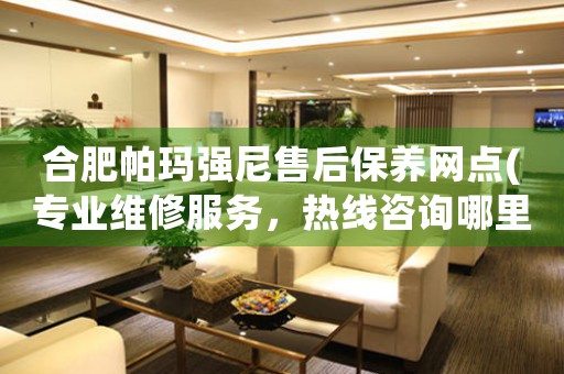 合肥帕瑪強尼售后保養(yǎng)網(wǎng)點(專業(yè)維修服務(wù)，熱線咨詢哪里有)