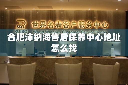 合肥沛納海售后保養(yǎng)中心地址怎么找