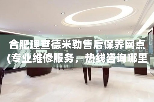合肥理查德米勒售后保養(yǎng)網(wǎng)點(diǎn)(專業(yè)維修服務(wù)，熱線咨詢哪里有)