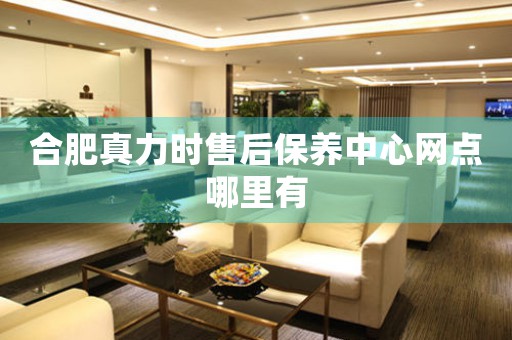 合肥真力時售后保養(yǎng)中心網(wǎng)點哪里有