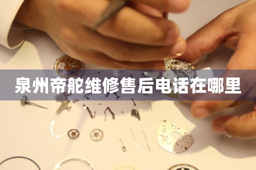泉州帝舵維修售后電話在哪里