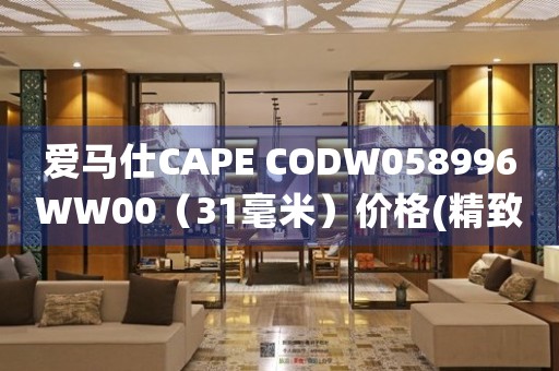 愛馬仕CAPE CODW058996WW00（31毫米）價格(精致時尚的手表款式及價格推薦)