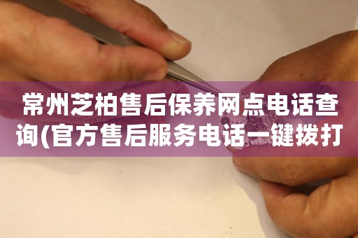 常州芝柏售后保養(yǎng)網(wǎng)點(diǎn)電話查詢(官方售后服務(wù)電話一鍵撥打)