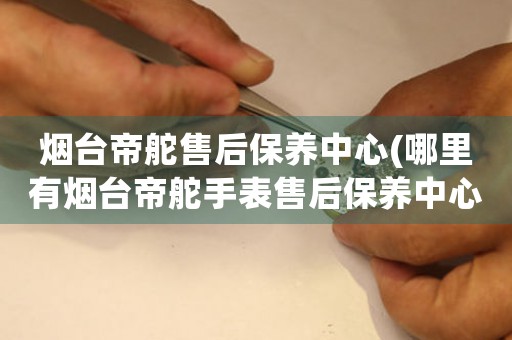 煙臺(tái)帝舵售后保養(yǎng)中心(哪里有煙臺(tái)帝舵手表售后保養(yǎng)中心網(wǎng)點(diǎn))