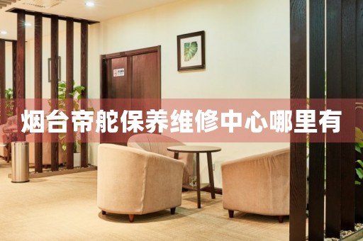 煙臺帝舵保養(yǎng)維修中心哪里有