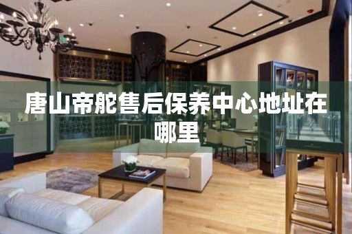 唐山帝舵售后保養(yǎng)中心地址在哪里