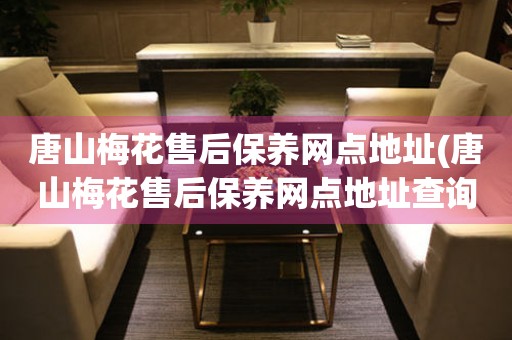 唐山梅花售后保養(yǎng)網(wǎng)點(diǎn)地址(唐山梅花售后保養(yǎng)網(wǎng)點(diǎn)地址查詢攻略)