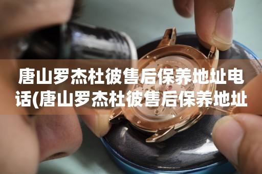 唐山羅杰杜彼售后保養(yǎng)地址電話(唐山羅杰杜彼售后保養(yǎng)地址電話查詢攻略)