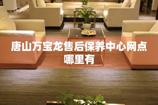 唐山萬(wàn)寶龍售后保養(yǎng)中心網(wǎng)點(diǎn)哪里有
