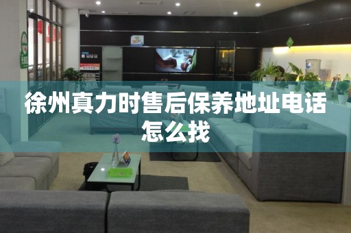 徐州真力時售后保養(yǎng)地址電話怎么找