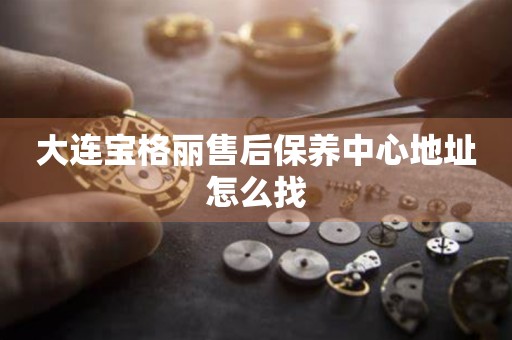 大連寶格麗售后保養(yǎng)中心地址怎么找