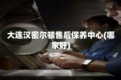 大連漢密爾頓售后保養(yǎng)中心(哪家好)