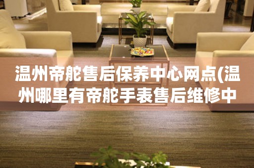 溫州帝舵售后保養(yǎng)中心網(wǎng)點(diǎn)(溫州哪里有帝舵手表售后維修中心)