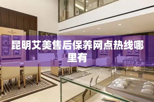 昆明艾美售后保養(yǎng)網點熱線哪里有