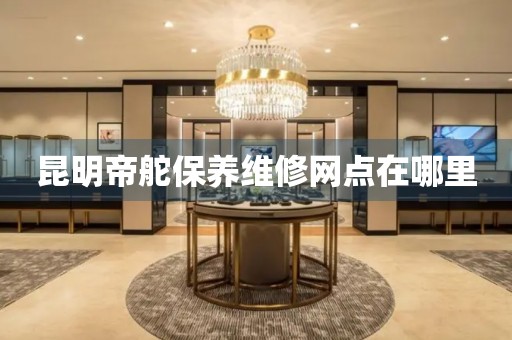 昆明帝舵保養(yǎng)維修網(wǎng)點(diǎn)在哪里
