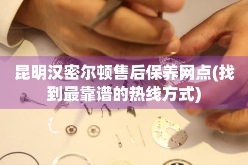 昆明漢密爾頓售后保養(yǎng)網(wǎng)點(diǎn)(找到最靠譜的熱線方式)