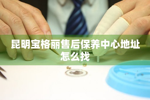 昆明寶格麗售后保養(yǎng)中心地址怎么找