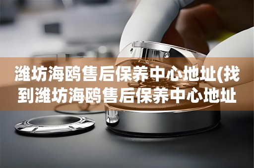 濰坊海鷗售后保養(yǎng)中心地址(找到濰坊海鷗售后保養(yǎng)中心地址的方法)