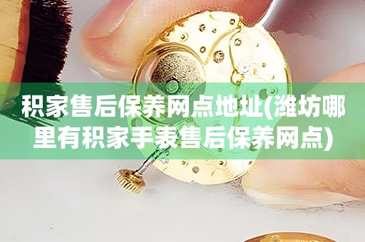 積家售后保養(yǎng)網(wǎng)點地址(濰坊哪里有積家手表售后保養(yǎng)網(wǎng)點)