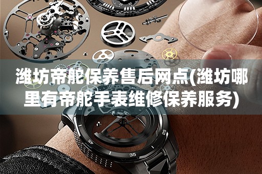 濰坊帝舵保養(yǎng)售后網(wǎng)點(濰坊哪里有帝舵手表維修保養(yǎng)服務(wù))