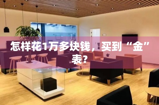 怎樣花1萬多塊錢，買到“金”表？