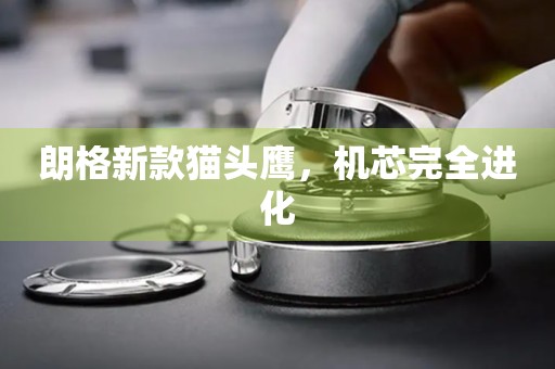 朗格新款貓頭鷹，機芯完全進化