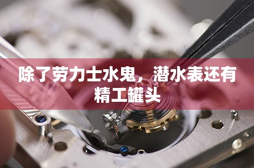 除了勞力士水鬼，潛水表還有精工罐頭