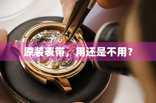 原裝表帶，用還是不用？