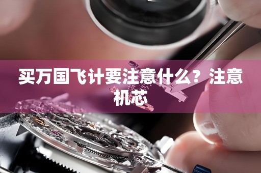 買萬國飛計(jì)要注意什么？注意機(jī)芯