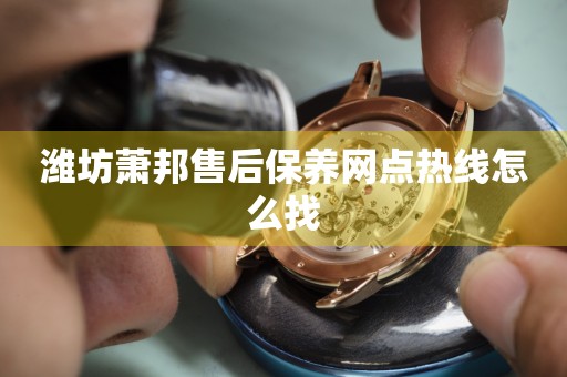 濰坊蕭邦售后保養(yǎng)網(wǎng)點(diǎn)熱線怎么找