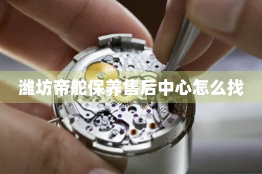 濰坊帝舵保養(yǎng)售后中心怎么找