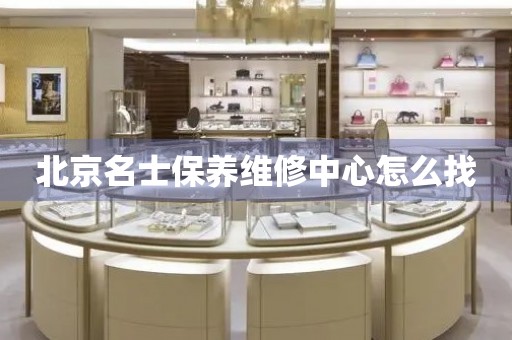北京名士保養(yǎng)維修中心怎么找