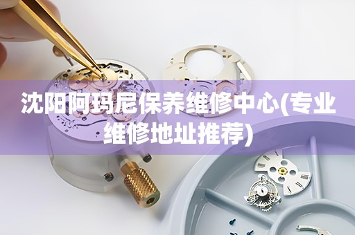 沈陽阿瑪尼保養(yǎng)維修中心(專業(yè)維修地址推薦)