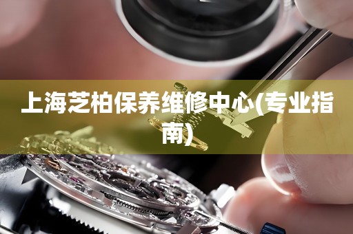 上海芝柏保養(yǎng)維修中心(專業(yè)指南)