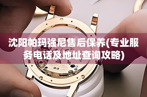 沈陽帕瑪強(qiáng)尼售后保養(yǎng)(專業(yè)服務(wù)電話及地址查詢攻略)