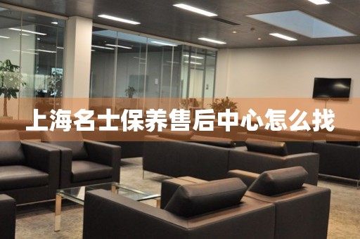 上海名士保養(yǎng)售后中心怎么找