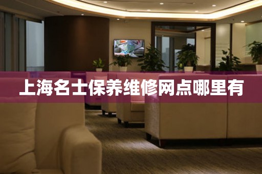 上海名士保養(yǎng)維修網(wǎng)點哪里有
