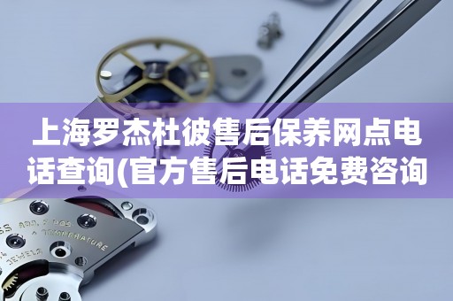 上海羅杰杜彼售后保養(yǎng)網(wǎng)點電話查詢(官方售后電話免費咨詢)