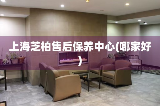 上海芝柏售后保養(yǎng)中心(哪家好)