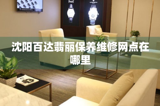 沈陽百達翡麗保養(yǎng)維修網(wǎng)點在哪里