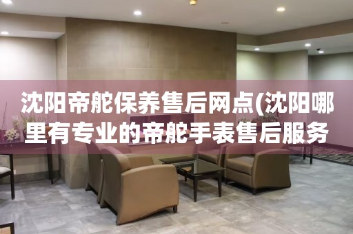 沈陽帝舵保養(yǎng)售后網(wǎng)點(diǎn)(沈陽哪里有專業(yè)的帝舵手表售后服務(wù))