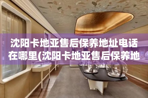 沈陽卡地亞售后保養(yǎng)地址電話在哪里(沈陽卡地亞售后保養(yǎng)地址電話查詢)