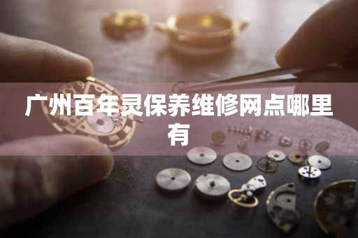 廣州百年靈保養(yǎng)維修網(wǎng)點(diǎn)哪里有