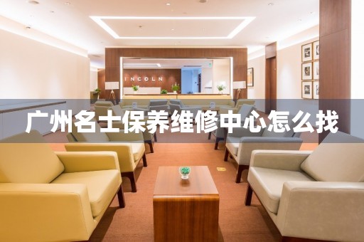 廣州名士保養(yǎng)維修中心怎么找